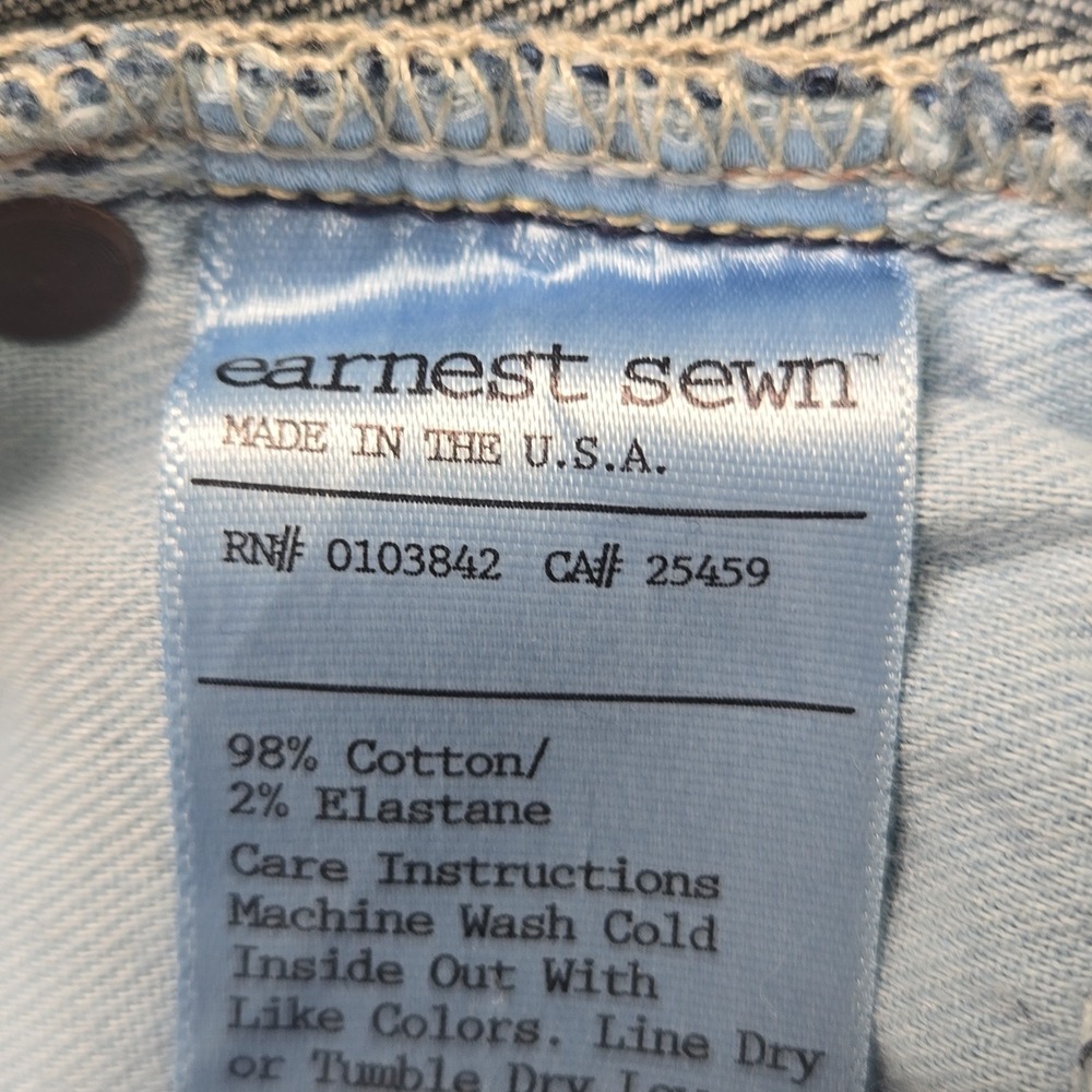 Earnest Sewn Women's Jeans Size 27 Harlan Skinny - Picture 7 of 9